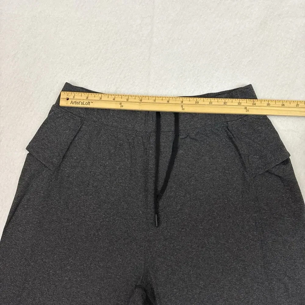 Lululemon Mens Medium Intent Shorts Heathered Black 11
